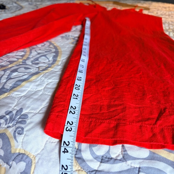 ASTR the Label Izzy Red Spagetti Strap Wide Leg Jumpsuit Romper, Medium - Picture 10 of 15